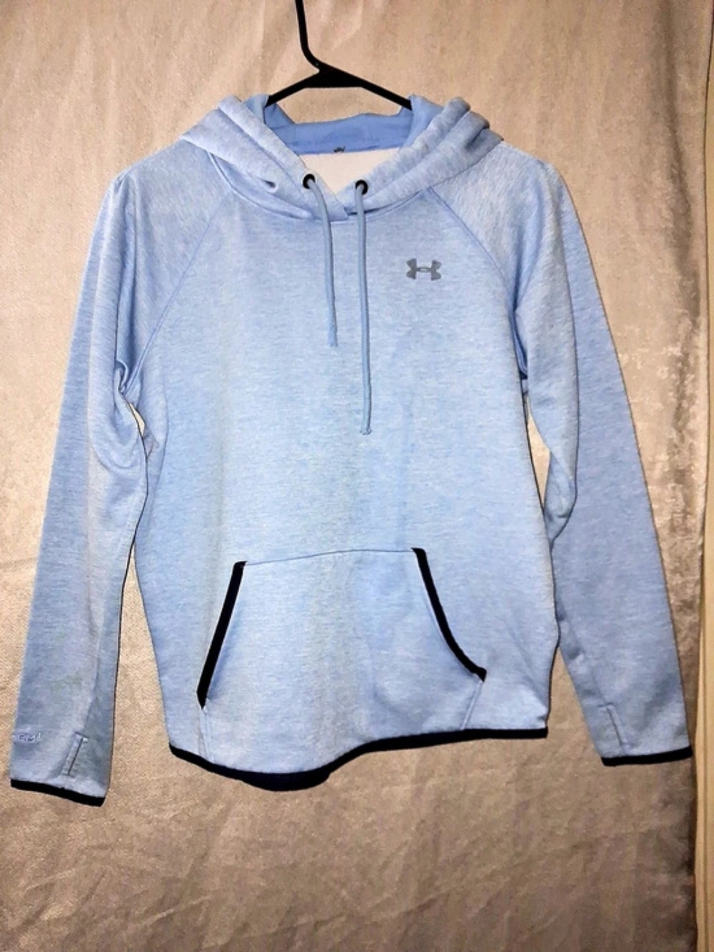 Under Armour Blue Pullover Hoodie Like New